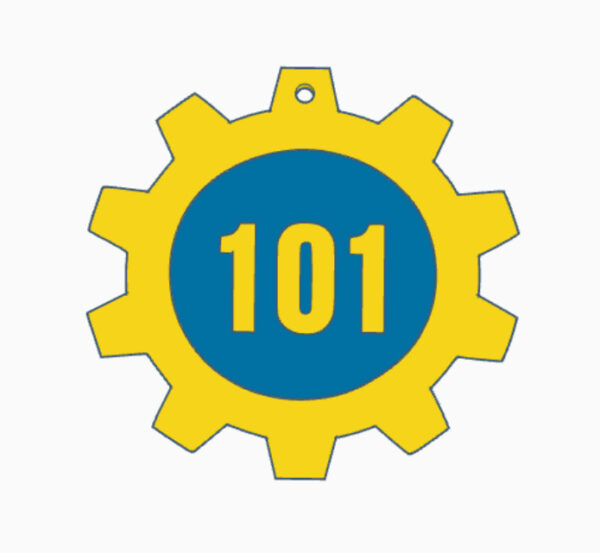 Fallout® Ornament - Vault 101 Door - Image 3