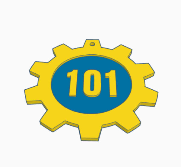 Fallout® Ornament - Vault 101 Door - Image 4