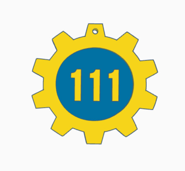Fallout® Ornament - Vault 111 Door - Image 3