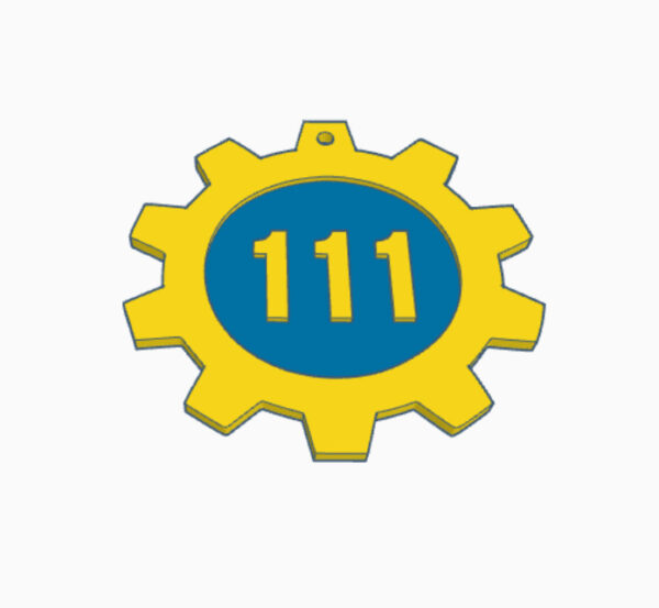 Fallout® Ornament - Vault 111 Door - Image 4