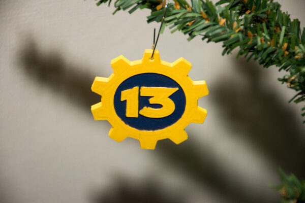 Fallout® Ornament - Vault 13 Door - Image 2