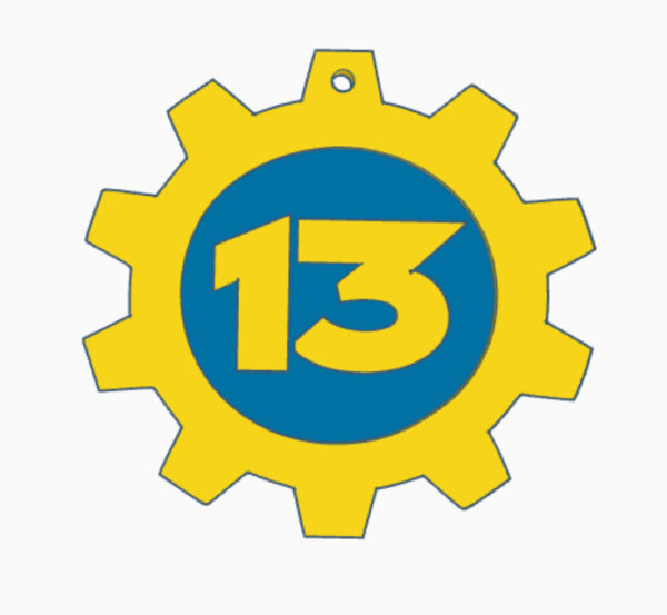 Fallout® Ornament - Vault 13 Door - Image 3