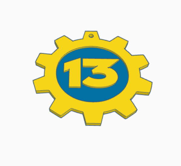 Fallout® Ornament - Vault 13 Door - Image 4