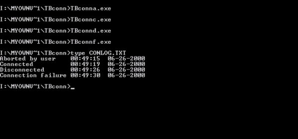 [TimeCapsule] TBConn (connection log utils)