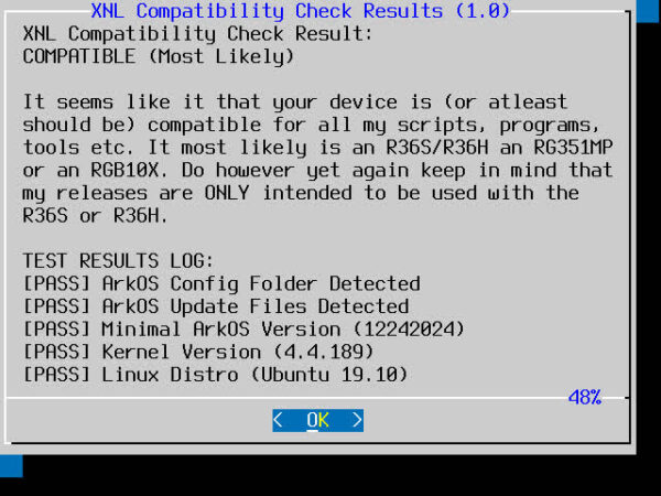 XNL Compatibility Check (R36S / R36H)