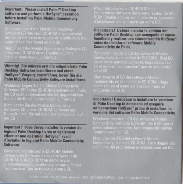 Palm M500 Mobile Connectivity Software (Archived) - Image 2