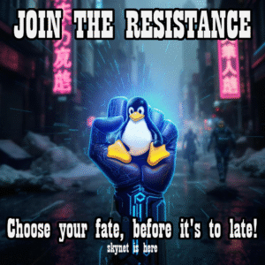 Cover "Art" generated by AI and slightly edited by me for the song 'Join The Resistance'