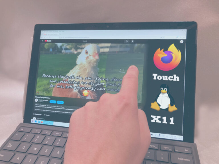 Enable Touch Support For Firefox In Linux (X11/Xorg)