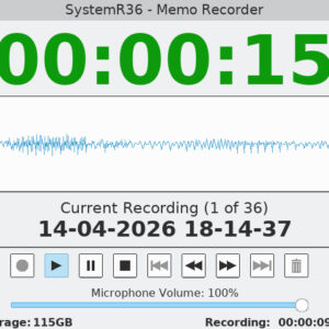 SystemR36 MemoRecorder