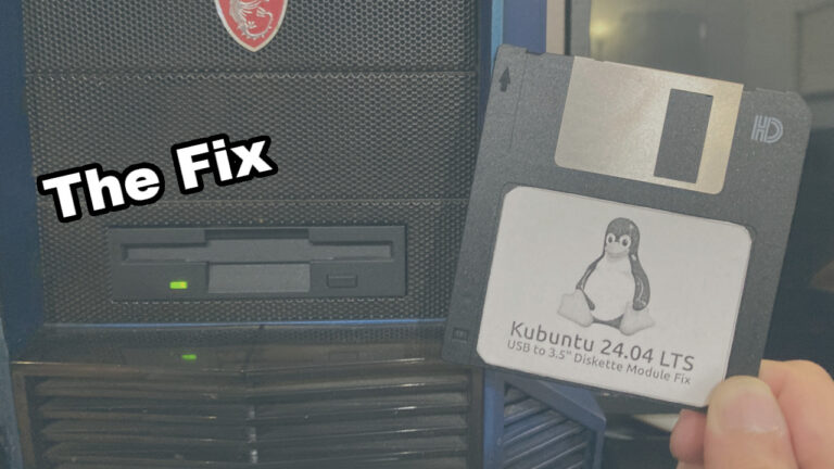 FIX: Linux 3.5″ Diskette Drive Polling Issue